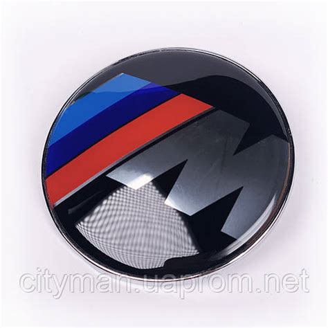 Эмблема BMW M power 74 мм значок БМВ E82 E90 E46 E93 E85 Значек капот ...
