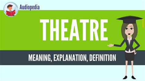 What Is Theatre Theatre Definition And Meaning Youtube