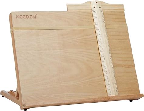 Art Drawing Board Portable Adjustable Beech Wood Sketching Board