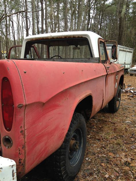 1968 Dodge Power Wagon W100 Pick Up Truck ~Needs Restoration - Classic ...