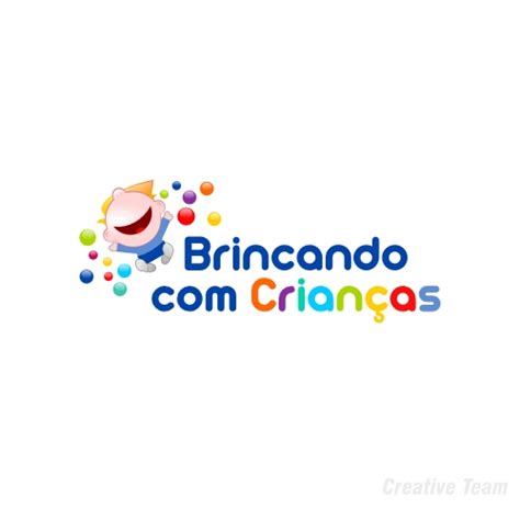 Brincando Com Crianças Criação De Logo Para Eventos Infantil