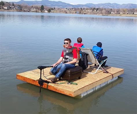 Homemade Pontoon Boat