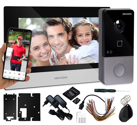 ZESTAW WIDEODOMOFONOWY DS-KIS603-P + KARTA 32 GB - Bestsellery - Sklep ...