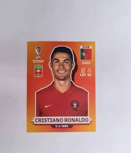 Figurita Cristiano Ronaldo Qatar 2022 Mundial En Venta En Capital