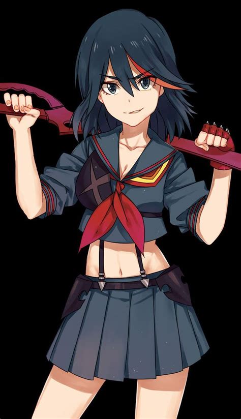 Ryuko Matoi Kill La Kill 纏 流子 Matoi Ryūko En Mode Normal By Kenseiden Kill La Kill Kill