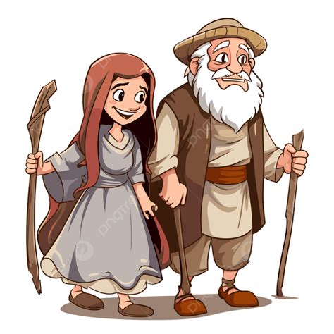 Abraham And Sarah Clipart