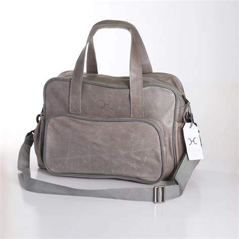 Chic Nappy Bag Leather Doeksak