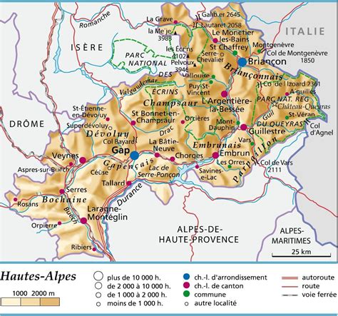 Carte Hautes Alpes Voyage Carte Plan