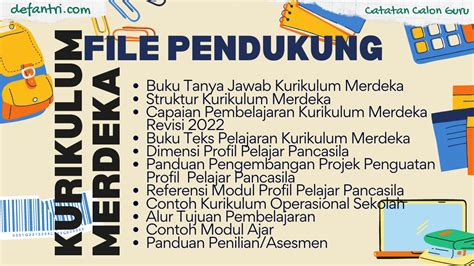 11 File Penting Yang Harus Dimiliki Oleh Guru Tentang Kurikulum Merdeka