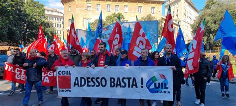 Sciopero Cgil E Uil Per Sicurezza Sul Lavoro Riforma Fisco Nuovo