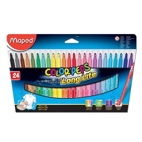 Boite De Feutres Maped Color Peps Stylo Feutre Ecriture Et