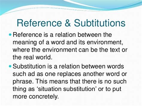 Reference Words