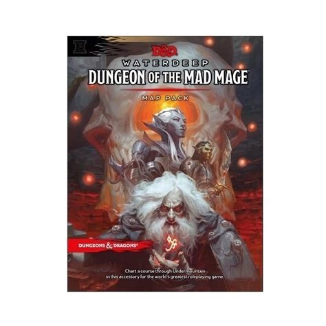 Dungeons Dragons RPG Waterdeep Dungeon Of The Mad Mage Maps