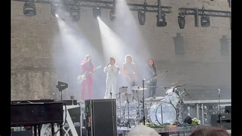 Greta Van Fleet Entering The Stage In Carcassonne France Youtube