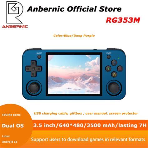 Anbernic Rg M Aluminum Alloy Game Console Inch Screen Android