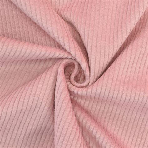 Corduroy Lea Washed Dusty Pink Fabrics Hemmers