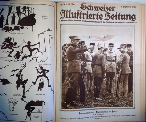 Schweizer Illustrierte Zeitung XI Jahrgang 1922 52 Nummern