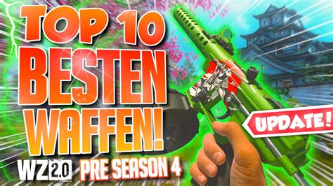 TOP 10 NEUEN BESTEN WAFFEN KLASSEN Nach Dem UPDATE PRE SEASON 4