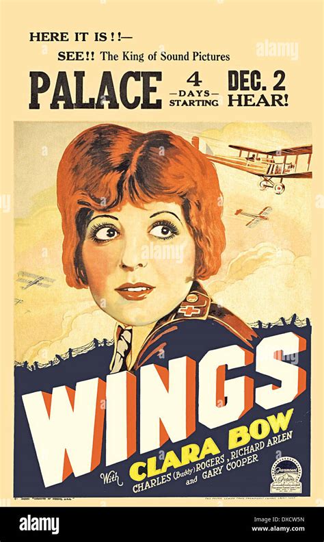 Wings 1927 film hi-res stock photography and images - Alamy