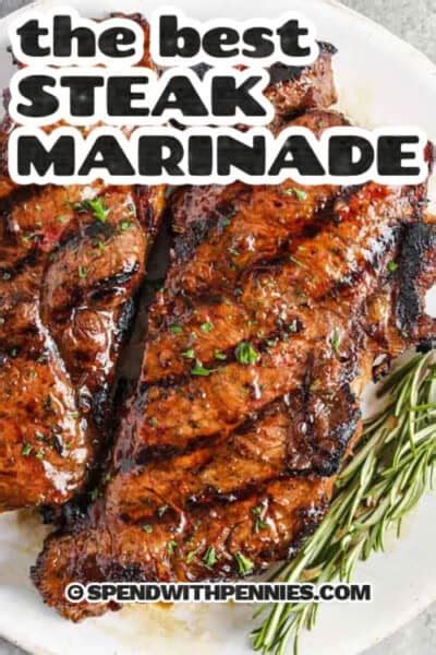 Steak Marinade Spend With Pennies