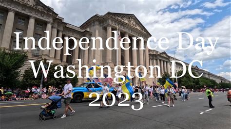 Independence Day Washington Dc 2023 Youtube