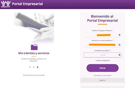 Como Darme De Alta En El Portal Infonavit Como Patr N Para Consultas Y