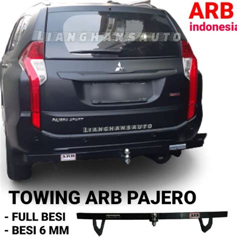 Jual Towing Bar Arb Pengaman Belakang Full Besi Pajero Sport Shopee