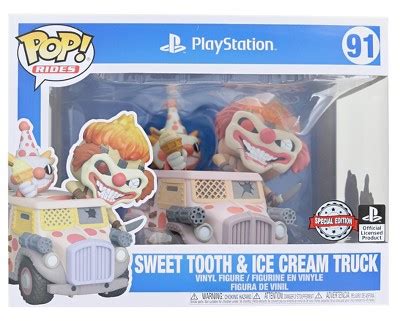 Funko Pop Rides Playstation Sweet Tooth Ice Cream Truck Target