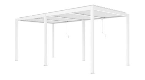 Pergola Bioclimatica Calicantus Twin Bianco X X Cm Obi