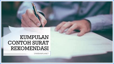 12 Contoh Surat Rekomendasi Untuk Berbagai Keperluan