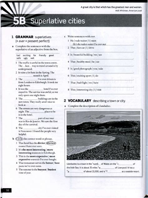 English File Pre-Intermediate Workbook 3rd-33-34 | PDF | Linguistics