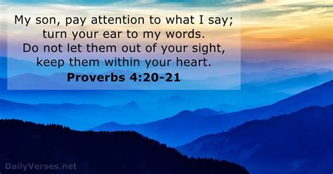 9 Bible Verses About Attention Niv And Nkjv