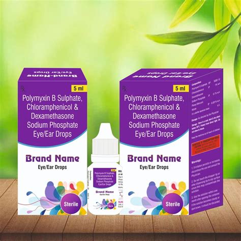 polymyxin  sulphate chloramphenicol dexamethasone sodium phosphate