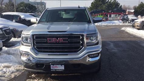 2017 GMC Sierra 1500 SLE 4WD Crew Cab Kodiak Edition Running Board