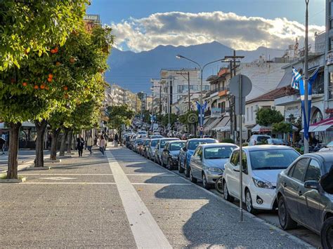 Urban View of the Modern City of Sparti Greece. Sparti Was Founded To ...