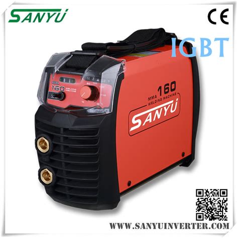 Sanyu Igbt Ce Approved Arc Force Welder Mma Inverter Welding