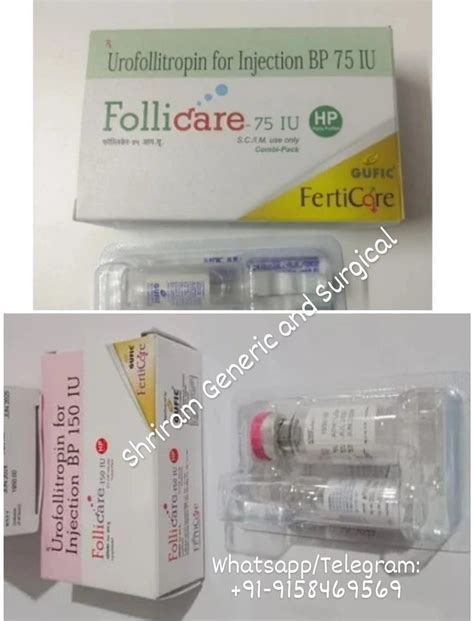 Iu Or Iu Urofollitropin For Injection Bp Packaging Type Vial