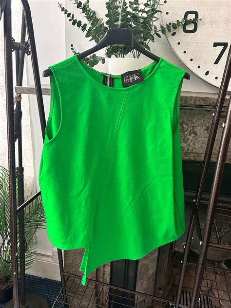Cfk Zip Back Funky Tank Top