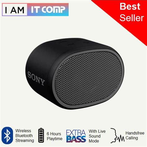 Sony Srs Xb01 Extra Bass Bluetooth Portable Speaker Srsxb01 Xb01 Shopee Malaysia