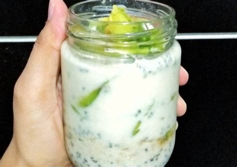 Resep Avocado Overnight Oat Oleh Dilla Wahab Cookpad