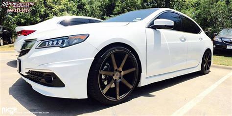 Acura Tlx Niche Verona M150 Black And Machined With Dark Tint 20 X 900