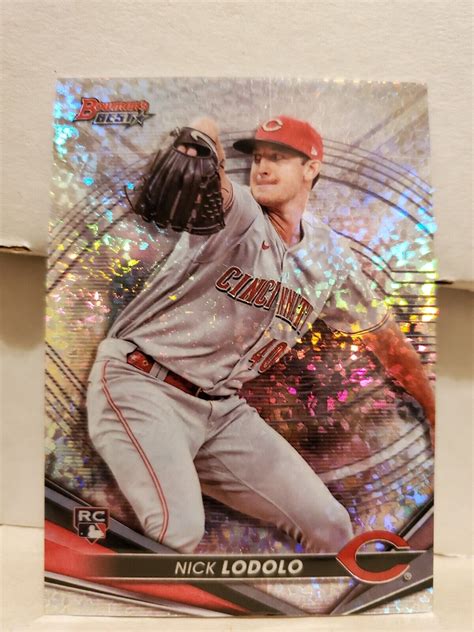 Nick Lodolo Bowman S Best Speckle Refractor Sp Rookie Rc