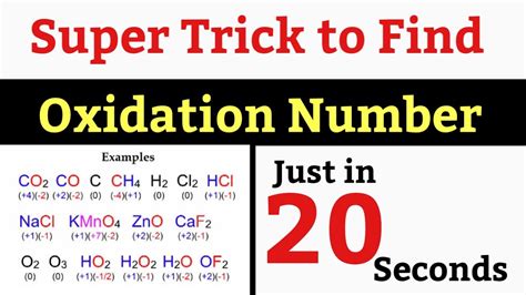 How To Find Oxidation Number