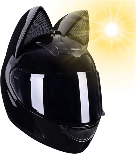 Cascos De Moto Con Orejas De Gato Cascos Con Orejas De Gato Para Mujer