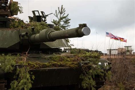 An M1A2 Main Battle Tank Belonging To The 3rd Battalion PICRYL