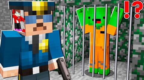 How Jj Control Policeman Mind To Save Mikey From Prison In Minecraft