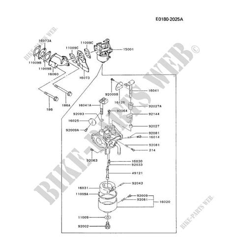 Carburateur Pour Kawasaki Fa Motors Pieces Jardin Catalogue De