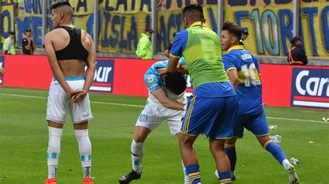 Así Fue El Picante Final Entre Boca Y Racing Por El Trofeo De Campeones