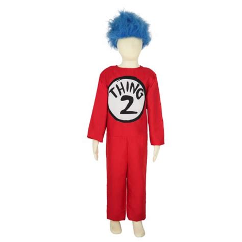 The Cat In The Hat Thing 1 And Thing 2 Costume Myanimec