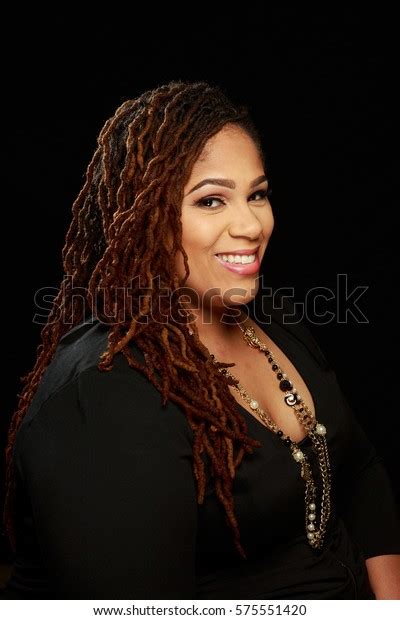 Plus Size African American Bbw Woman Stock Photo Shutterstock